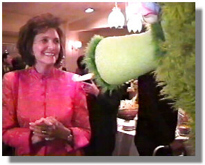 The Phillie Phanatic & Broadcast Pioneers member Marciarose Shestack